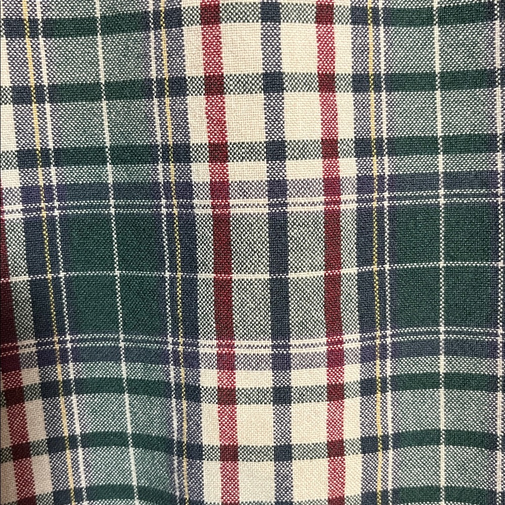 Ralph Lauren Polo Sport Green and White Plaid Button-Down Shirt - Picture 5 of 6